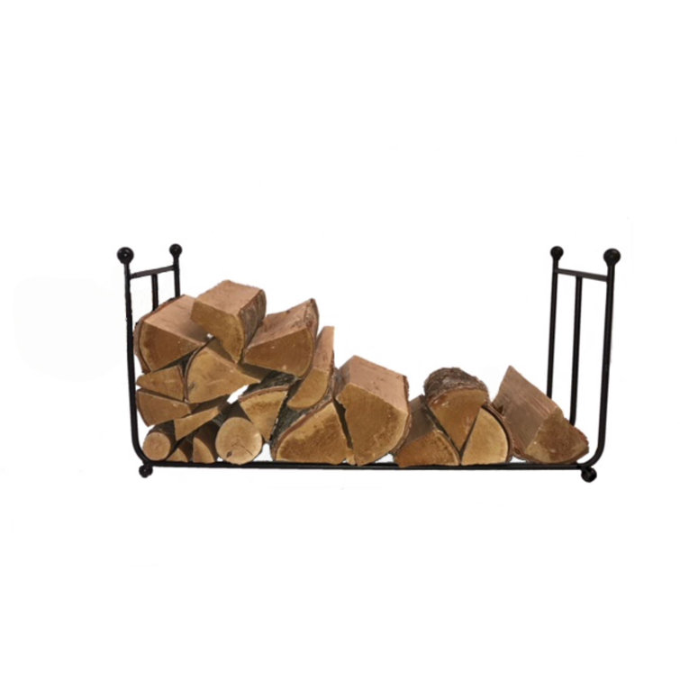 Poppy Long Steel Log Carrier Wayfair.co.uk